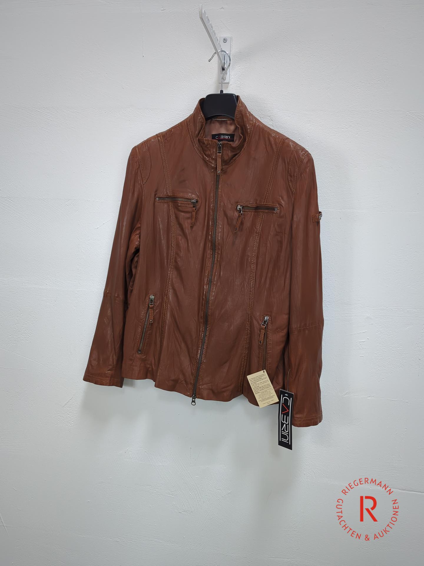 DAMEN LEDERJACKE GRÖSSE 48